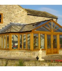 oak window